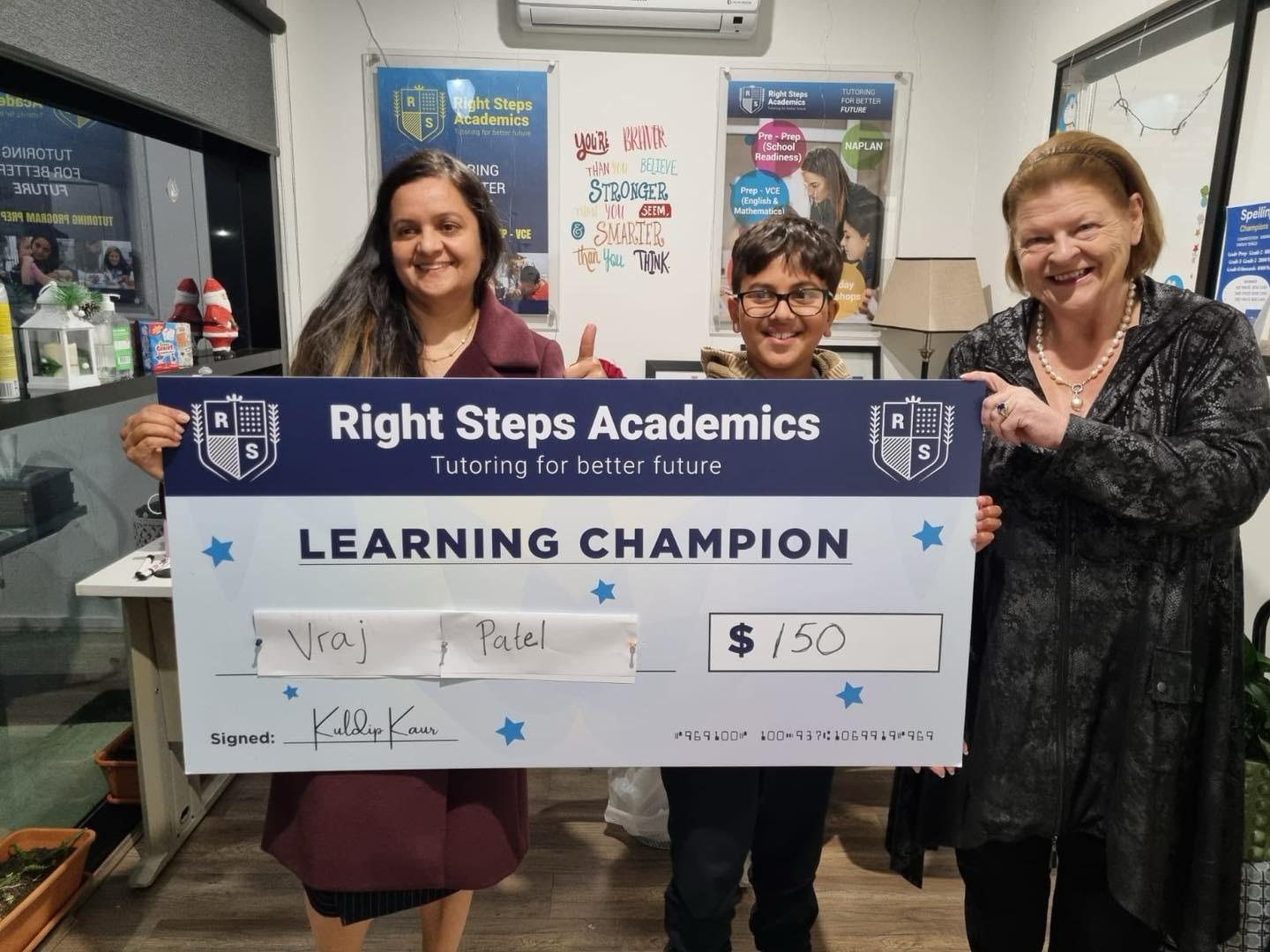 In House Spelling Competition - Right Steps Academics
