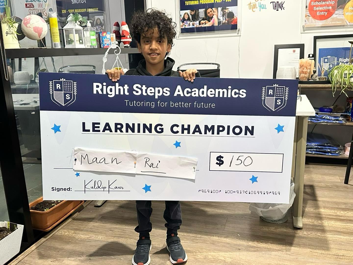 In House Spelling Competition - Right Steps Academics