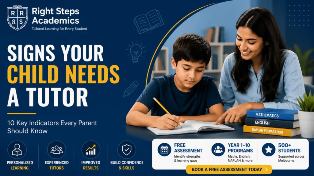 Signs Your Child Needs a Tutor